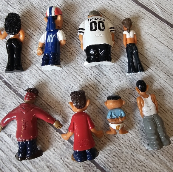 Homies Mini Figures Y2K Lot No Duplicates. Lot is 8 figures shown in pictures - Picture 2 of 3